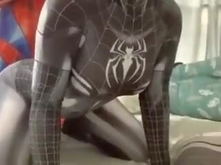 Spider Zentai Fuck: Free sex film mov 6c