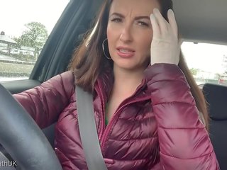 Brunette Medical Driving darling