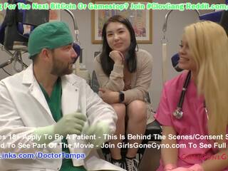 Clov Mina Moonâs Gyno Exam from master Tampa & Destiny | xHamster