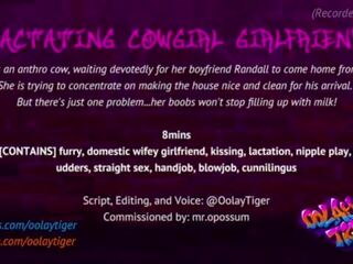 Lactating Cowgirl damsel &vert; provocative Audio Play by Oolay-Tiger