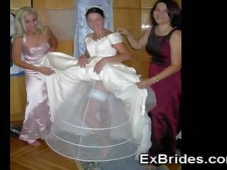 Brides Naughty in Public!